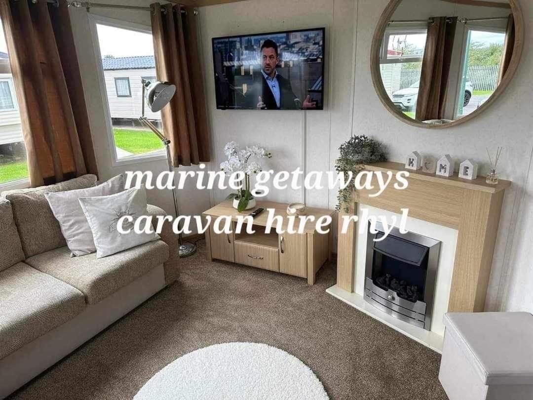 Marine Getaways Caravan Hire Rhyl Exterior photo